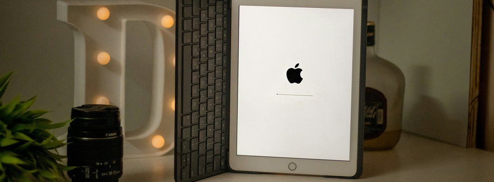 iPad undergoing a system update